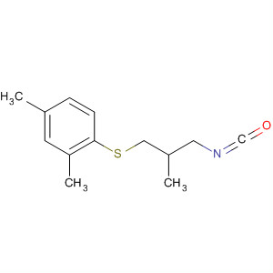 32768-15-3  Benzene, 1-[(3-isocyanato-2-methylpropyl)thio]-2,4-dimethyl-