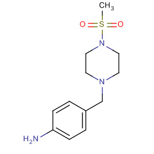 328058-21-5  Piperazine, 1-[(4-aminophenyl)methyl]-4-(methylsulfonyl)-