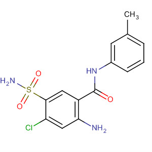 32823-51-1  Benzamide, 2-amino-5-(aminosulfonyl)-4-chloro-N-(3-methylphenyl)-