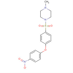 328549-16-2  Piperazine, 1-methyl-4-[[4-(4-nitrophenoxy)phenyl]sulfonyl]-