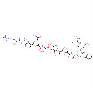 328897-71-8  L-Alanine,L-arginyl-L-alanyl-L-seryl-L-glutaminyl-L-seryl-L-valyl-L-seryl-L-seryl-L-seryl-L-phenylalanyl-L-leucyl-