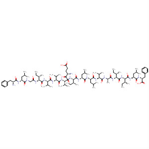 329006-81-7  L-Phenylalanine,L-phenylalanyl-L-leucylglycyl-L-isoleucyl-L-valyl-L-valyl-L-a-glutamyl-L-valyl-L-isoleucyl-L-leucyl-L-leucyl-L-valyl-L-alanyl-L-isoleucyl-L-isoleucyl-L-leucyl-