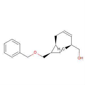 329009-84-9  3-Penten-1-ol,2-methyl-5-[(1S,2R)-2-[(phenylmethoxy)methyl]cyclopropyl]-, (2S,3Z)-