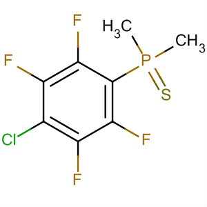 329016-22-0  Phosphine sulfide, (4-chloro-2,3,5,6-tetrafluorophenyl)dimethyl-