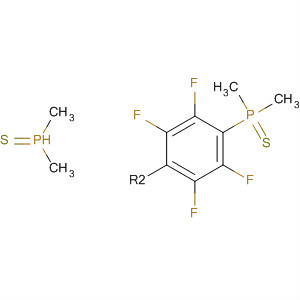 329016-26-4  Phosphine sulfide, (2,3,5,6-tetrafluoro-1,4-phenylene)bis[dimethyl-