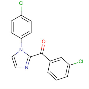 32902-32-2  Methanone, (3-chlorophenyl)[1-(4-chlorophenyl)-1H-imidazol-2-yl]-