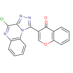 329071-58-1  4H-1-Benzopyran-4-one,3-(4-chloro[1,2,4]triazolo[4,3-a]quinoxalin-1-yl)-