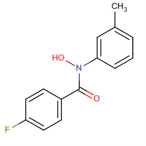 32919-47-4  Benzamide, 4-fluoro-N-hydroxy-N-(3-methylphenyl)-