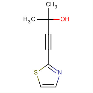 329202-20-2  3-Butyn-2-ol, 2-methyl-4-(2-thiazolyl)-