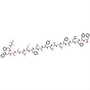 329307-31-5  L-Phenylalanine,L-isoleucyl-L-phenylalanyl-L-tryptophyl-L-seryl-L-seryl-L-leucyl-L-methionyl-L-tyrosyl-L-leucyl-L-seryl-L-tyrosyl-L-leucyl-L-valyl-L-leucyl-L-phenylalanyl-L-cysteinyl-L-histidyl-L-phenylalanyl-L-phenylalanyl-