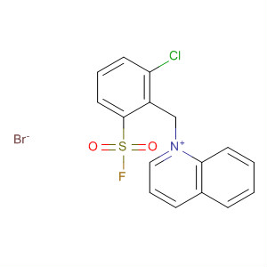 32939-88-1  Quinolinium, 1-[[2-chloro-6-(fluorosulfonyl)phenyl]methyl]-, bromide