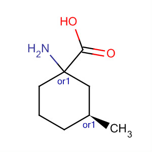 32958-43-3  Cyclohexanecarboxylic acid, 1-amino-3-methyl-, trans-