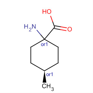 32958-45-5  Cyclohexanecarboxylic acid, 1-amino-4-methyl-, cis-