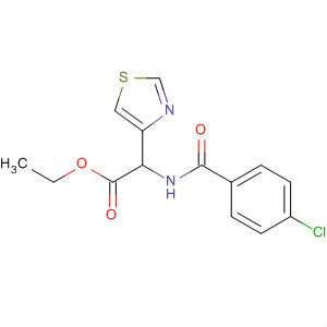 329699-54-9  4-Thiazoleacetic acid, 2-[(4-chlorobenzoyl)amino]-, ethyl ester