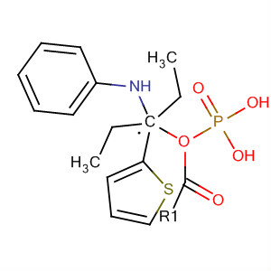 329700-31-4  Phosphonic acid, [(phenylamino)-2-thienylmethyl]-, diethyl ester