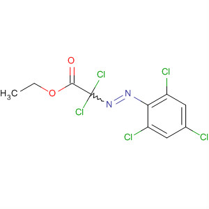 32979-40-1  Acetic acid, dichloro[(2,4,6-trichlorophenyl)azo]-, ethyl ester