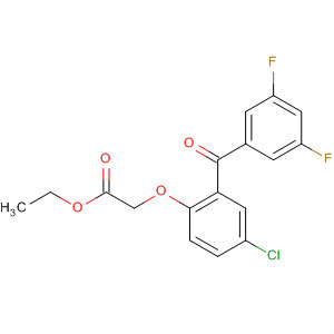329941-84-6  Acetic acid, [4-chloro-2-(3,5-difluorobenzoyl)phenoxy]-, ethyl ester