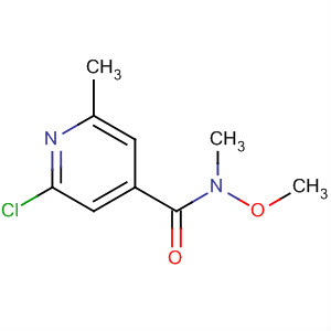 329946-08-9  4-Pyridinecarboxamide, 2-chloro-N-methoxy-N,6-dimethyl- 329946-08-9  4-Pyridinecarboxamide, 2-chloro-N-methoxy-N,6-dimethyl-