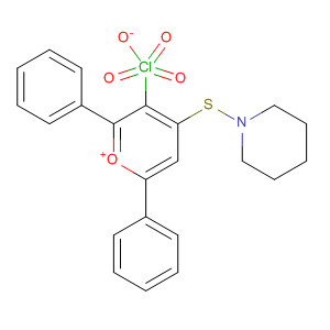 33022-61-6  Thiopyrylium, 2,6-diphenyl-4-(1-piperidinyl)-, perchlorate