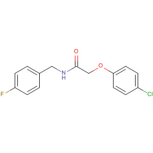 330459-40-0  Acetamide, 2-(4-chlorophenoxy)-N-[(4-fluorophenyl)methyl]-