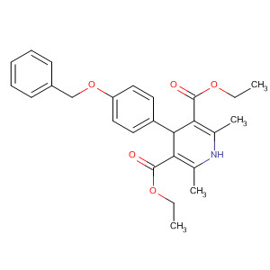 330645-26-6  3,5-Pyridinedicarboxylic acid,1,4-dihydro-2,6-dimethyl-4-[4-(phenylmethoxy)phenyl]-, diethyl ester