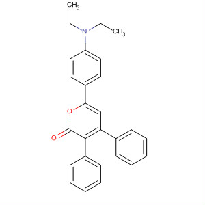 330671-13-1  2H-Pyran-2-one, 6-[4-(diethylamino)phenyl]-3,4-diphenyl-