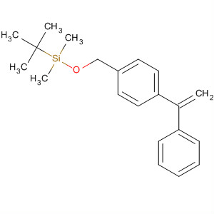 330801-09-7  Silane, (1,1-dimethylethyl)dimethyl[[4-(1-phenylethenyl)phenyl]methoxy]-