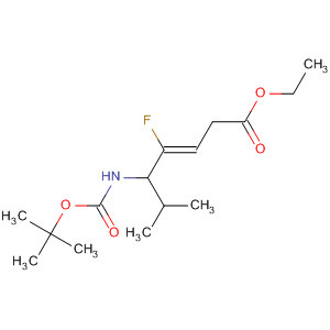 330801-41-7  3-Heptenoic acid,5-[[(1,1-dimethylethoxy)carbonyl]amino]-4-fluoro-6-methyl-, ethyl ester,(3Z)-