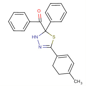 331457-99-9  Methanone,[2,3-dihydro-5-(4-methylphenyl)-2-phenyl-1,3,4-thiadiazol-2-yl]phenyl-