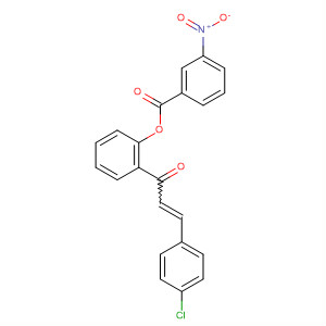 331461-68-8  2-Propen-1-one, 3-(4-chlorophenyl)-1-[2-[(3-nitrobenzoyl)oxy]phenyl]-