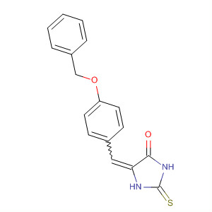 331653-97-5  4-Imidazolidinone, 5-[[4-(phenylmethoxy)phenyl]methylene]-2-thioxo-