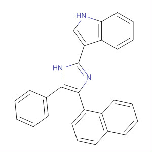 331677-06-6  1H-Indole, 3-[4-(1-naphthalenyl)-5-phenyl-1H-imidazol-2-yl]-