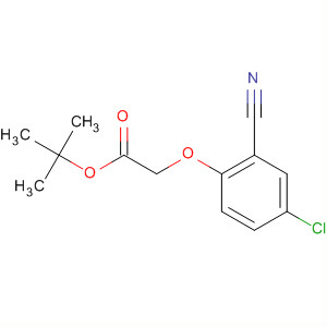 331729-12-5  Acetic acid, (4-chloro-2-cyanophenoxy)-, 1,1-dimethylethyl ester