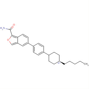 331834-15-2  2-Benzofurancarboxamide, 5-[4-(trans-4-pentylcyclohexyl)phenyl]-