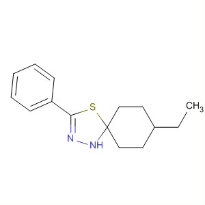 331982-18-4  4-Thia-1,2-diazaspiro[4.5]dec-2-ene, 8-ethyl-3-phenyl-