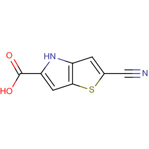 332099-48-6  4H-Thieno[3,2-b]pyrrole-5-carboxylic acid, 2-cyano-