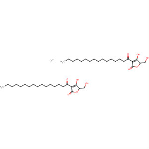 332131-32-5  2(5H)-Furanone, 4-hydroxy-5-(hydroxymethyl)-3-(1-oxohexadecyl)-,calcium salt (2:1), (5R)-