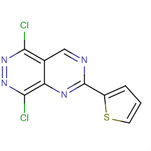 33222-12-7  Pyrimido[4,5-d]pyridazine, 5,8-dichloro-2-(2-thienyl)-