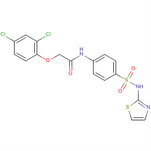 332414-53-6  Acetamide,2-(2,4-dichlorophenoxy)-N-[4-[(2-thiazolylamino)sulfonyl]phenyl]-