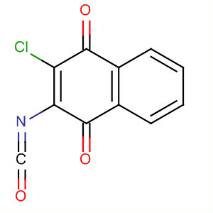 33251-23-9  1,4-Naphthalenedione, 2-chloro-3-isocyanato-