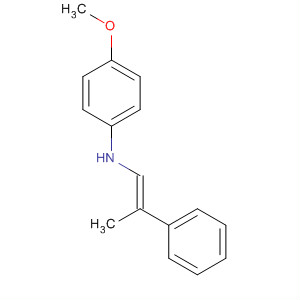 33277-82-6  Benzenamine, 4-methoxy-N-(2-phenyl-1-propenyl)-, (E)-