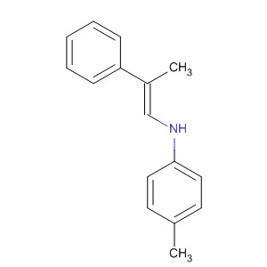 33277-84-8  Benzenamine, 4-methyl-N-(2-phenyl-1-propenyl)-, (E)-