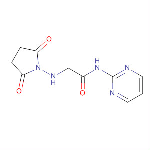 332901-84-5  Acetamide, 2-[(2,5-dioxo-1-pyrrolidinyl)amino]-N-2-pyrimidinyl-