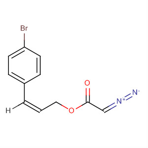 332913-73-2  Acetic acid, diazo-, (2E)-3-(4-bromophenyl)-2-propenyl ester