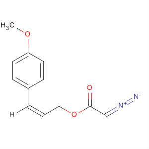332913-74-3  Acetic acid, diazo-, (2E)-3-(4-methoxyphenyl)-2-propenyl ester