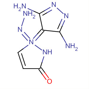 333326-88-8  3H-Pyrazol-3-one, 1,2-dihydro-,(3,5-diamino-4H-pyrazol-4-ylidene)hydrazone 333326-88-8  3H-Pyrazol-3-one, 1,2-dihydro-,(3,5-diamino-4H-pyrazol-4-ylidene)hydrazone