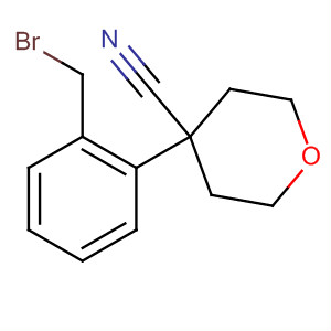 333429-10-0  2H-Pyran-4-carbonitrile, 4-[2-(bromomethyl)phenyl]tetrahydro-