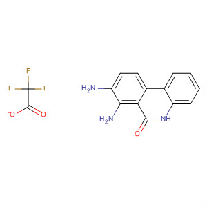 333458-80-3  6(5H)-Phenanthridinone, 7,8-diamino-, mono(trifluoroacetate)