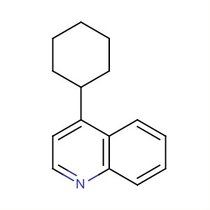 33357-38-9  Quinoline, 4-cyclohexyl-