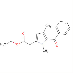 33369-50-5  1H-Pyrrole-2-acetic acid, 5-benzoyl-1,4-dimethyl-, ethyl ester